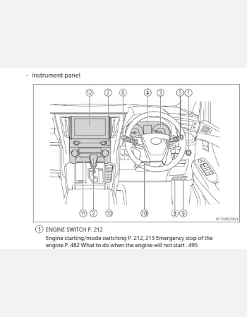 toyota vellfire 2016-2017 owners manual in english 